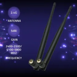 Antena Wi-Fi Qoltec 2.4/2.5GHz | 5.1/5.8GHz | 5dBi | | PartsPC.pl