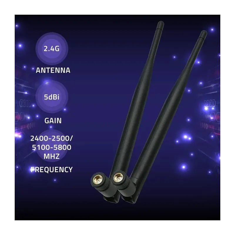 Antena Wi-Fi Qoltec 2.4/2.5GHz | 5.1/5.8GHz | 5dBi | | PartsPC.pl