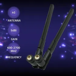 Antena 4G LTE Qoltec DUAL | 5dBi | dookólna | zewnętrzna | PartsPC.pl