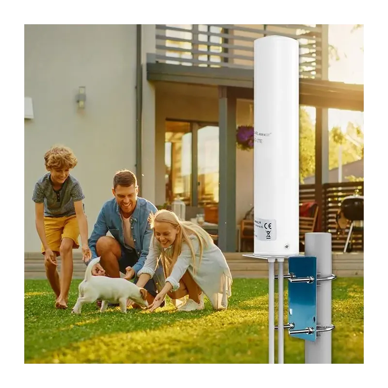 Antena 4G LTE Qoltec DUAL | 12dBi | dookólna | zewnętrzna | PartsPC.pl