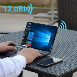 Antena 4G LTE Qoltec DUAL | 12dBi | dookólna | zewnętrzna | PartsPC.pl