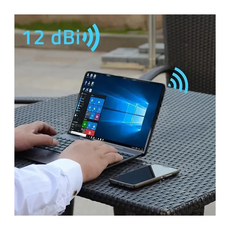 Antena 4G LTE Qoltec DUAL | 12dBi | dookólna | zewnętrzna | PartsPC.pl