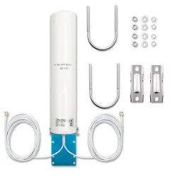 Antena 4G LTE Qoltec DUAL | 12dBi | dookólna | zewnętrzna | PartsPC.pl