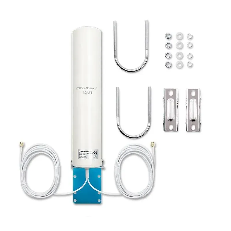 Antena 4G LTE Qoltec DUAL | 12dBi | dookólna | zewnętrzna | PartsPC.pl