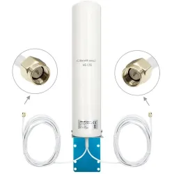 Antena 4G LTE Qoltec DUAL | 12dBi | dookólna | zewnętrzna | PartsPC.pl