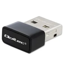 Adapter Qoltec Wi-Fi USB ultraszybki, bezprzewodowy mini | PartsPC.pl