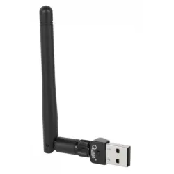 Karta sieciowa WIFI 802.11 b/g/n USB Quer z anteną | PartsPC.pl