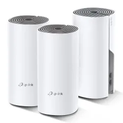 System Mesh TP-Link Deco E4 V1 (3-pack) AC1200 2xLAN/WAN | PartsPC.pl