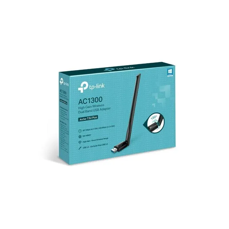 Karta sieciowa TP-Link Archer T3U Plus WiFi AC1300 USB | PartsPC.pl