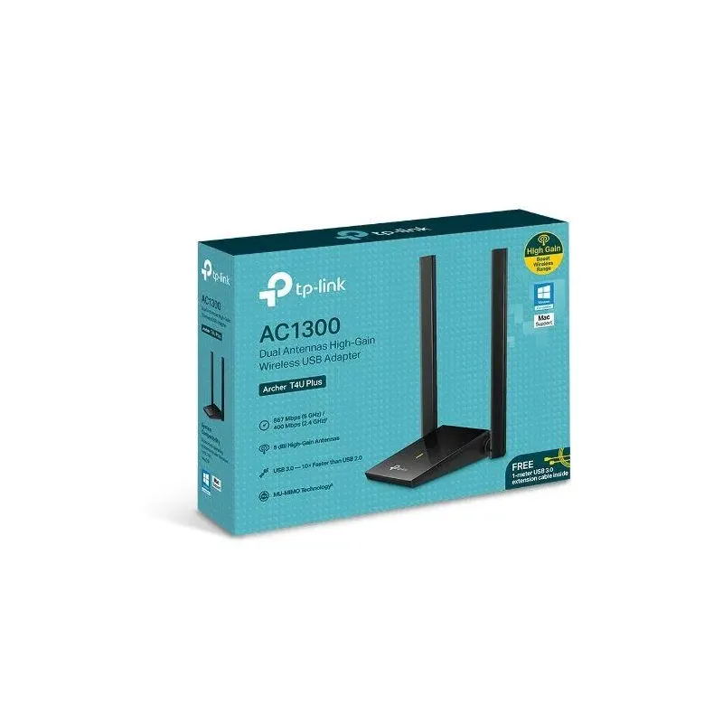 Karta sieciowa TP-Link Archer T4U Plus WiFi AC1300 USB | PartsPC.pl