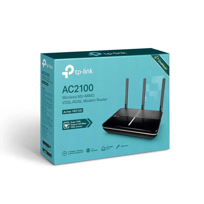 Router TP-Link Archer VR2100 Wi-Fi AC2100 3xLAN 1xWAN... | PartsPC.pl