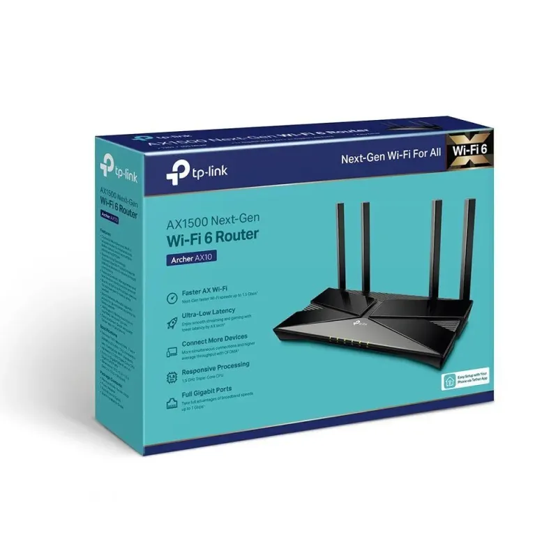 Router TP-Link Archer AX10 Wi-Fi DualBand 4xLAN 1xWAN | PartsPC.pl