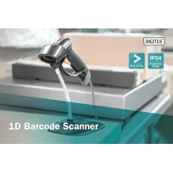 Czytnik kodów kreskowych DIGITUS przewodowy USB-RJ45 2m, | PartsPC.pl