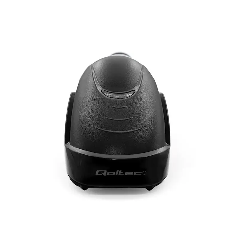 Czytnik kodów kreskowych Qoltec Laserowy 1D | 2D | Czarny | PartsPC.pl