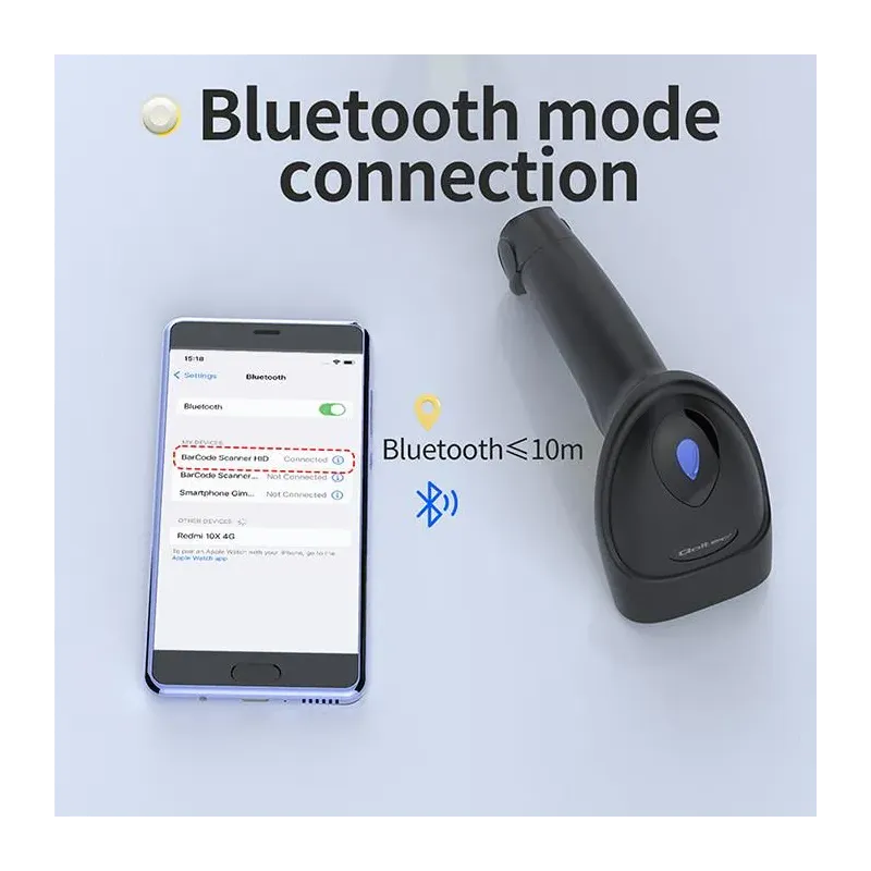 Czytnik kodów kreskowych Qoltec i QR | 1D 2D | USB | | PartsPC.pl