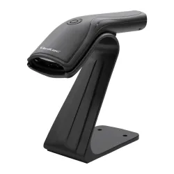 Czytnik kodów kreskowych Qoltec + stojak na skaner | 1D | PartsPC.pl