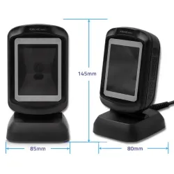 Czytnik kodów kreskowych Qoltec | stacjonarny | 1D i 2D | PartsPC.pl