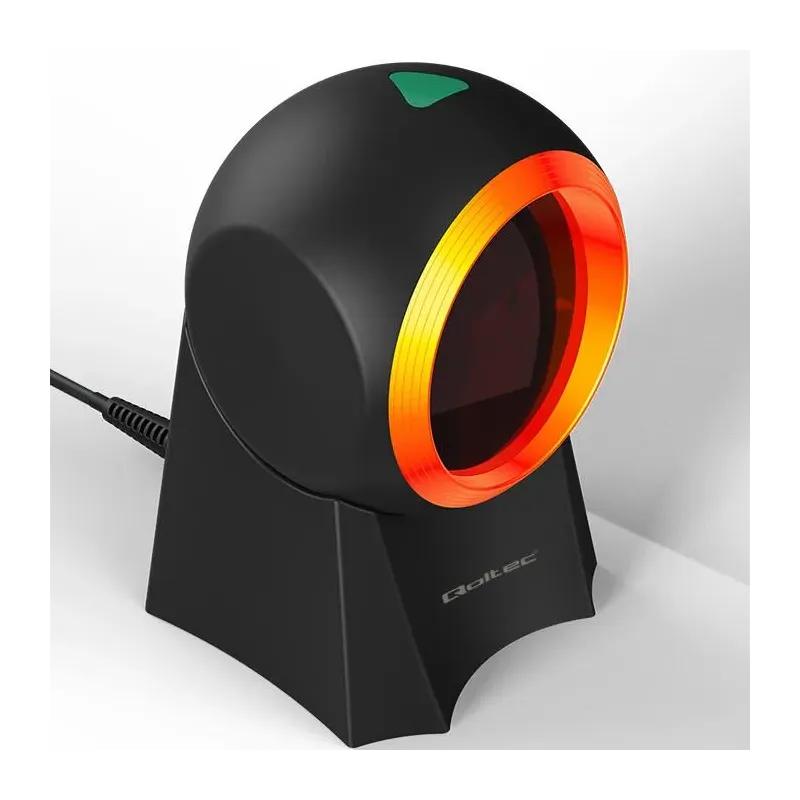 Czytnik kodów kreskowych Qoltec 1D | 2D | stacjonarny | PartsPC.pl