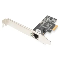 Karta sieciowa DIGITUS przewodowa PCI Express 1x RJ45 | PartsPC.pl