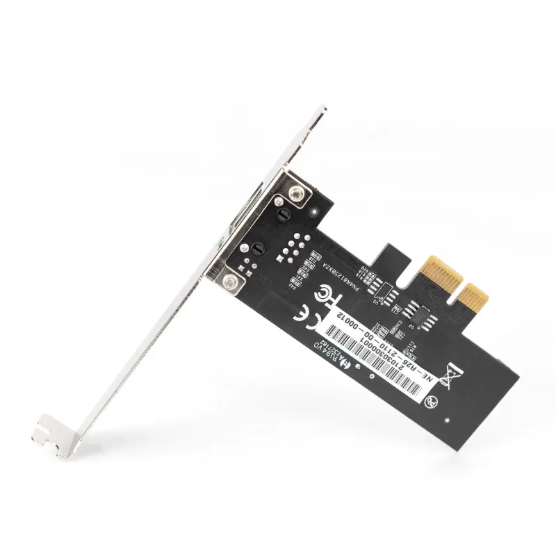 Karta sieciowa DIGITUS przewodowa PCI Express 1x RJ45 | PartsPC.pl