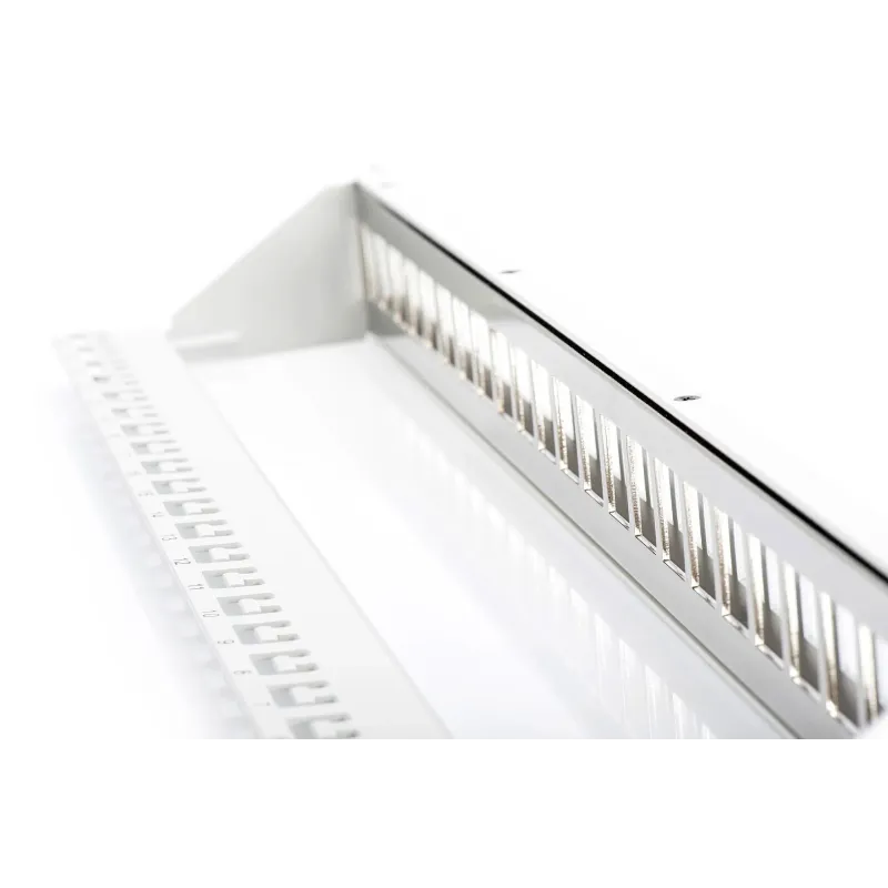 Patch panel pusty DIGITUS 19" 24 port 1U do modułów | PartsPC.pl