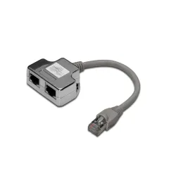 Adapter RJ45 DIGITUS DN-93904 2x gniazdo RJ45 kat.5e | PartsPC.pl
