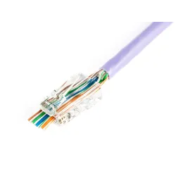 Wtyk RJ45 (8P8C) przelotowy DIGITUS kat.5e | PartsPC.pl