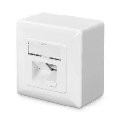 Gniazdo natynkowe DIGITUS 2x RJ45 ekranowane kat. 6 | PartsPC.pl