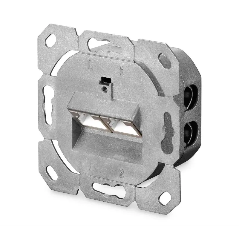 Gniazdo natynkowe DIGITUS 2x RJ45 ekranowane kat. 6 | PartsPC.pl