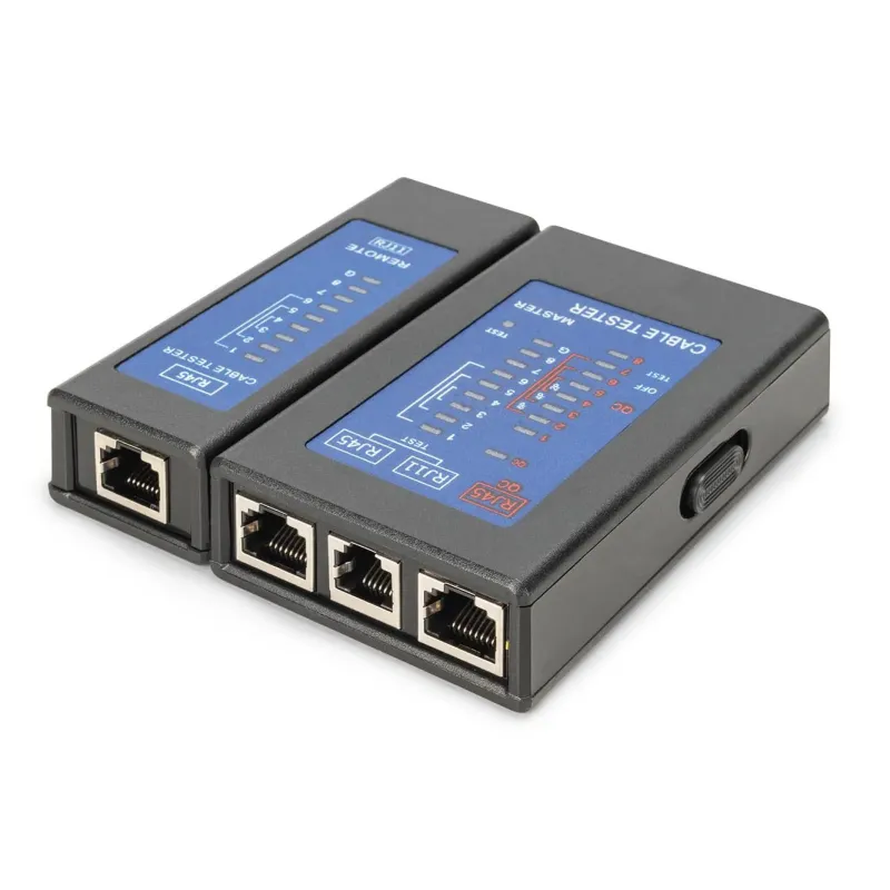Tester DIGITUS kabli sieciowych i komunikacyjnych LED, | PartsPC.pl