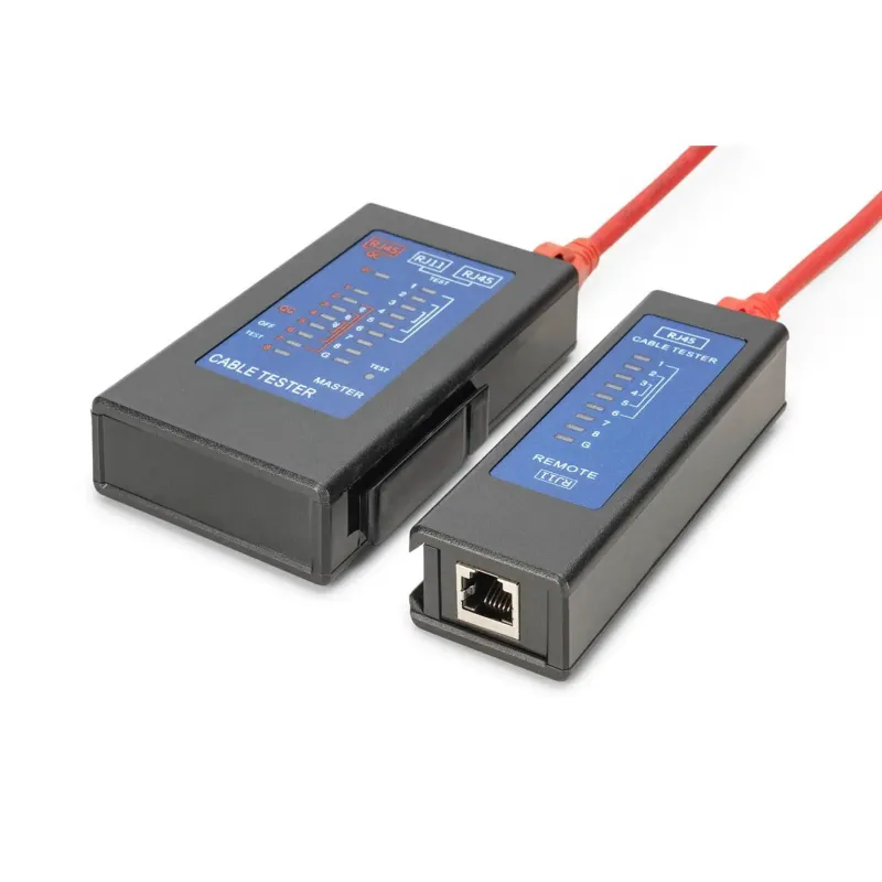 Tester DIGITUS kabli sieciowych i komunikacyjnych LED, | PartsPC.pl