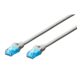Patchcord DIGITUS UTP kat. 5e 0,25m PVC biały | PartsPC.pl