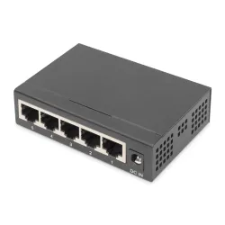Switch niezarządzalny DIGITUS 5-portowy Gigabit Ethernet | PartsPC.pl