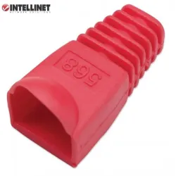 Osłonka Intellinet na RJ45, 10szt., czerwona | PartsPC.pl