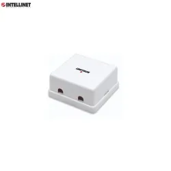 Obudowa gniazda Intellinet natynkowa Keystone, 2 porty, | PartsPC.pl