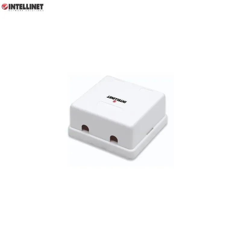 Obudowa gniazda Intellinet natynkowa Keystone, 2 porty, | PartsPC.pl