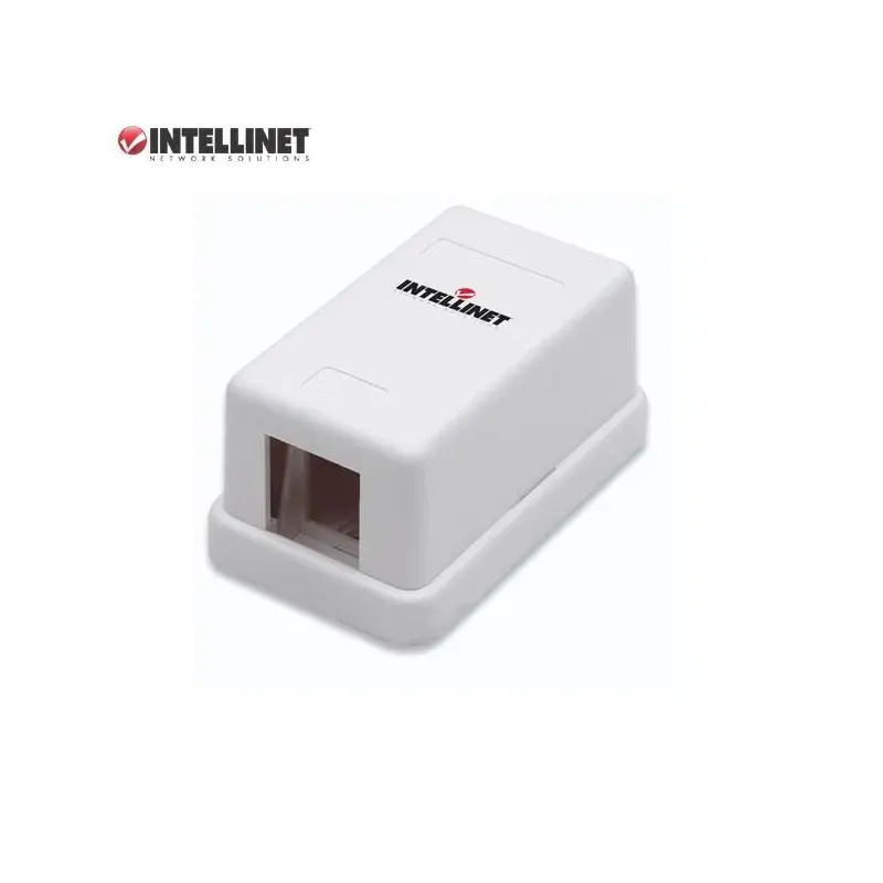 Obudowa gniazda Intellinet natynkowa Keystone, 1 port, | PartsPC.pl