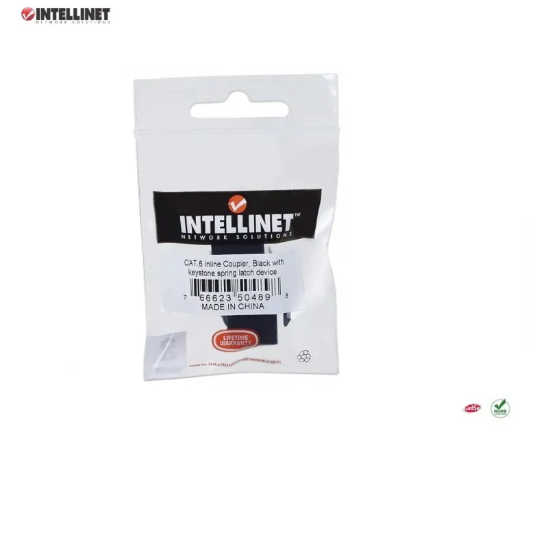 Moduł Keystone Intellinet RJ45 UTP Cat.6, czarny | PartsPC.pl