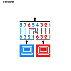 Rozdzielacz Intellinet RJ45x2 ekaranowany | PartsPC.pl