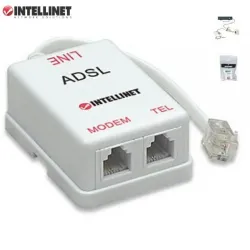 Rozdzielacz Intellinet 2/1 RJ11 ADSL | PartsPC.pl