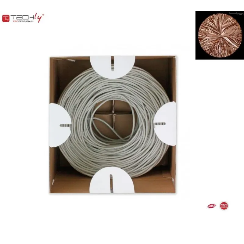 Kabel instalacyjny 100% miedź Intellinet skrętka Cat5e | PartsPC.pl