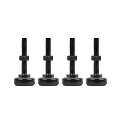 Zestaw 4 nóżek poziomujących M10 Lanberg do szaf Rack | PartsPC.pl
