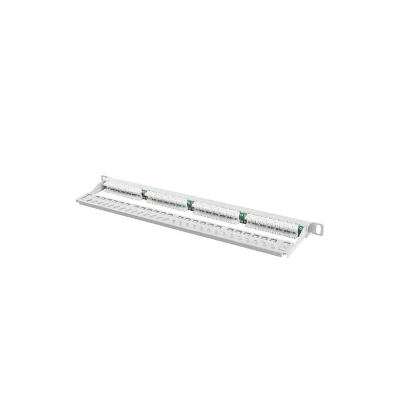 Patch panel Lanberg PPU5-0024-S 24 port 0.5U kat.5e szary | PartsPC.pl