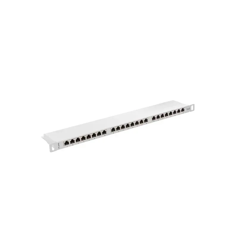 Patch panel Lanberg PPS6-0024-S 24 port 0.5U kat.6 | PartsPC.pl