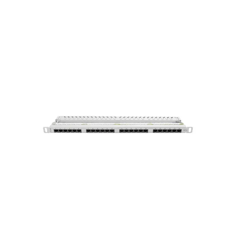 Patch panel Lanberg PPU6-0024-S 24 port 0.5U kat.6 szary | PartsPC.pl