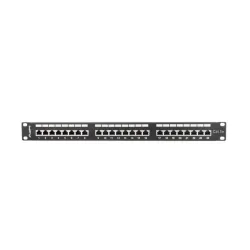 Patch panel Lanberg PPS5-1024-B 24 port 1U kat.5e | PartsPC.pl