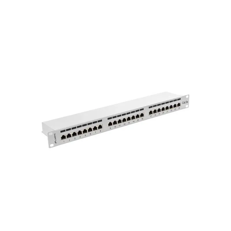 Patch panel Lanberg PPS5-1024-S 24 port 1U kat.5e | PartsPC.pl