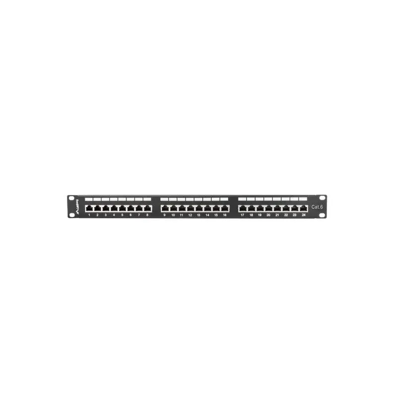 Patch panel Lanberg PPS6-1024-B 24 port 1U kat.6 | PartsPC.pl