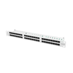 Patch panel Lanberg PPU5-1048-S 48 port 1U kat.5e szary | PartsPC.pl