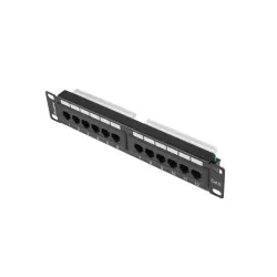 Patch panel Lanberg PPU6-9012-B 12 port 1U 10" kat.6 | PartsPC.pl